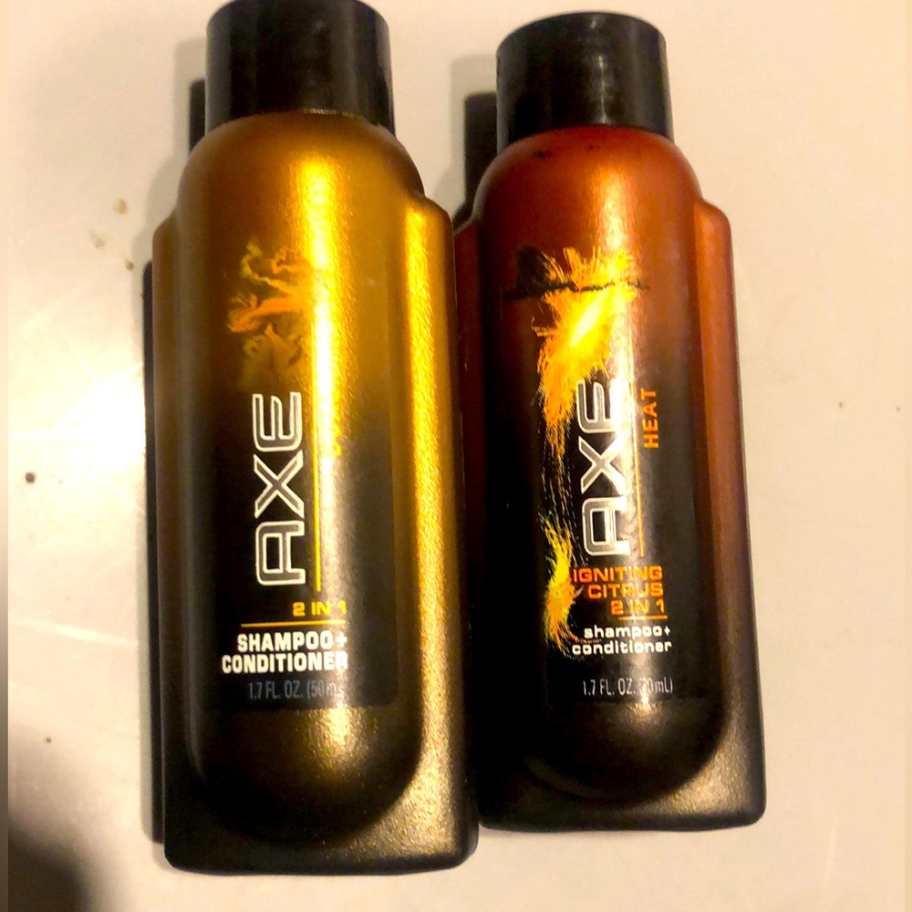 AXE DUAL & HEAT 2 in 1 Shampoo/Conditioner Travel Set - Picture 2 of 7